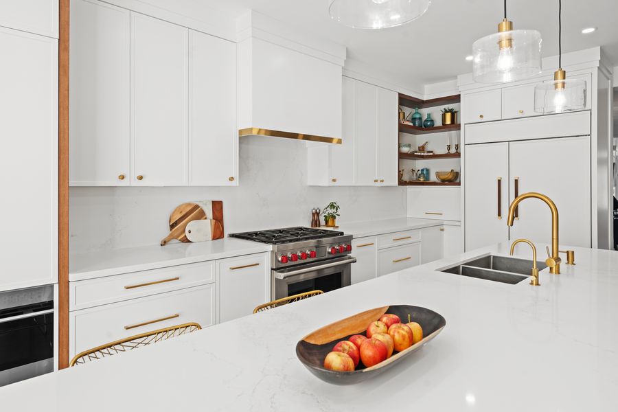 Custom kitchen cabinetry by Pro-Con Construction